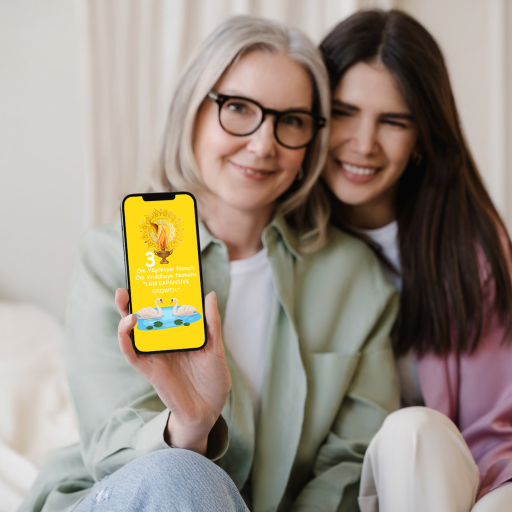 Divine Guru's Wisdom: Mulank 3 Growth & Fortune Wallpaper